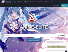 Tablet Screenshot of anime-elite.org